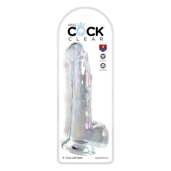 King Cock 9 Inch Ballsy Dildo