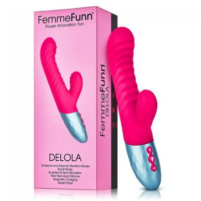 FemmFunn Deloloa Rabbit Vibrator Pink