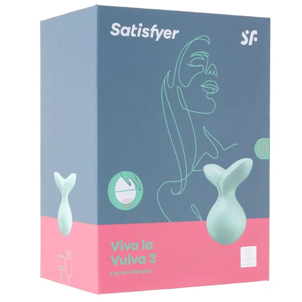 Satisfyer Viva La Vulva 3 Lay-On Vibrator