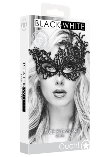 Ouch Lace Eye Mask Royal