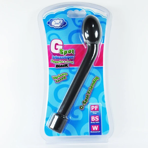 Cloud 9 Curved G-Spot Massager - Black