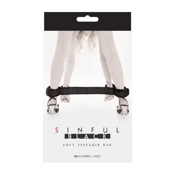 Sinful - Soft Spreader Bar (Black)