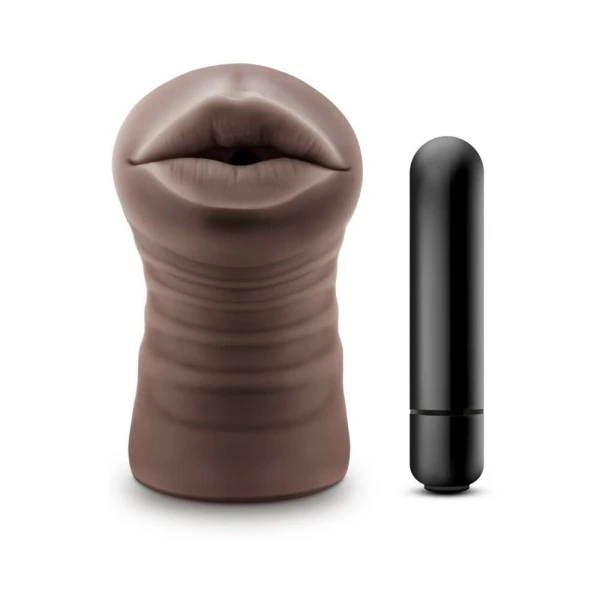 Hot Chocolate Heather Brown Mouth Stroker — image 10 of 15