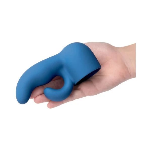 Le Wand Dual Petite Silicone Attachment For The Le Wand Petite Massager - Blue