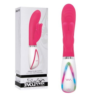 Silicone Rechargeable Disco Bunny