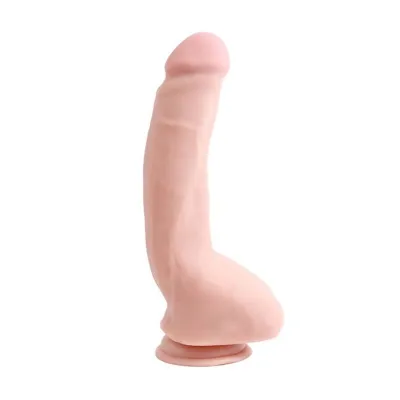 Carnal Pleasure Realistic Dildo Ivory 9 25 Inch