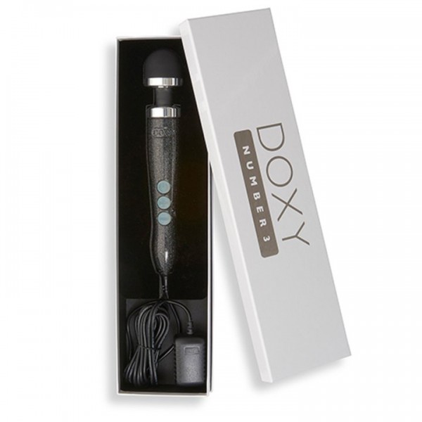 Doxy Wand Massager Number 3 Disco Black