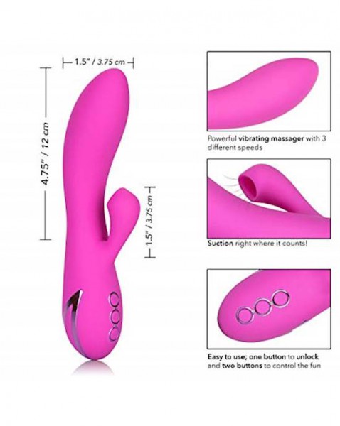 California Dreaming Malibu Minx Vibrator - Pink