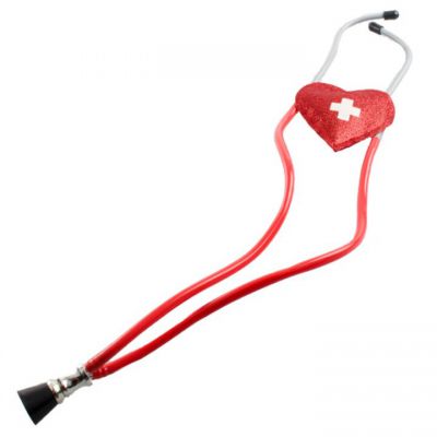 Naughty Nurse Heart Shaped Stethoscope