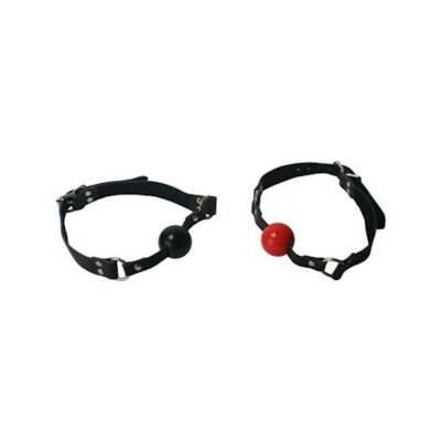 Silicone Ball Gags Black