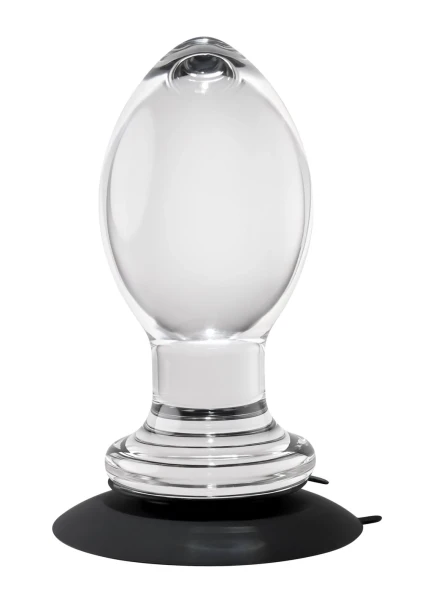 Gender X Crystal Ball Clear Anal Plug