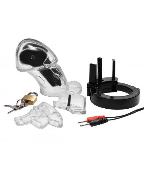Electro Lockdown Estim Male Chastity Cage
