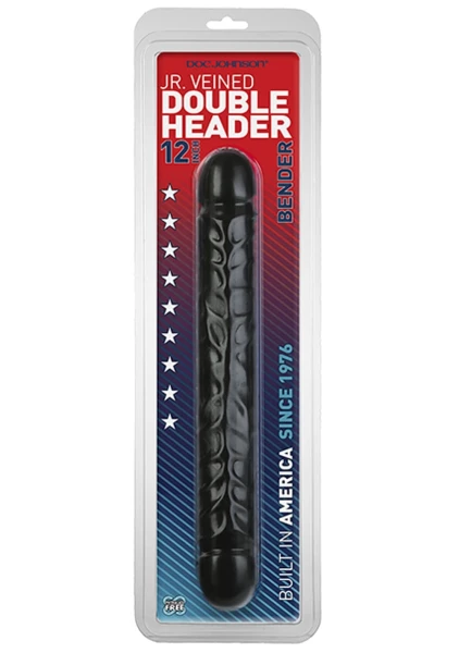 Jr. Veined Double Header 12" - Bender - Black