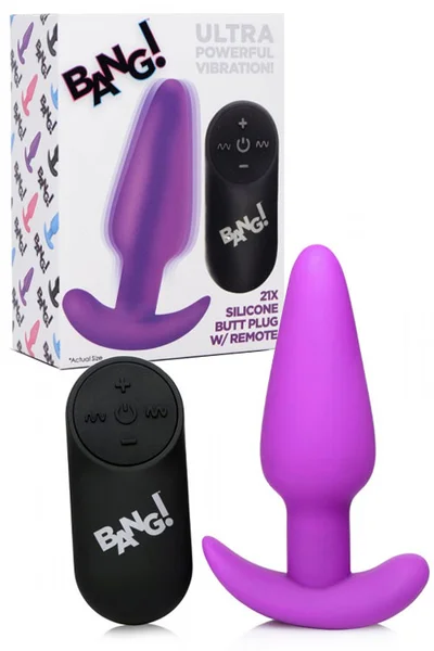 Bang Ultra Powerful Vibrating Butt Plug With Remote — image 6 of 9