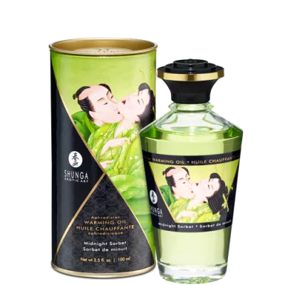 Shunga Warming Massage Oil Sorbet 3 5 fliud ounces