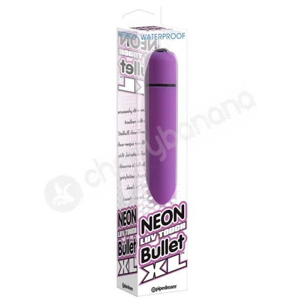Neon Luv Touch Purple Bullet XL Vibrator