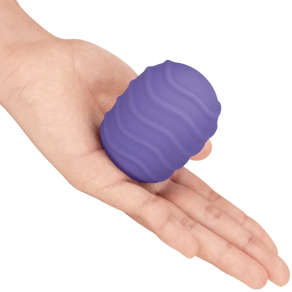 Le Wand Petite Silicone Texture Covers Violet Pack Of 2