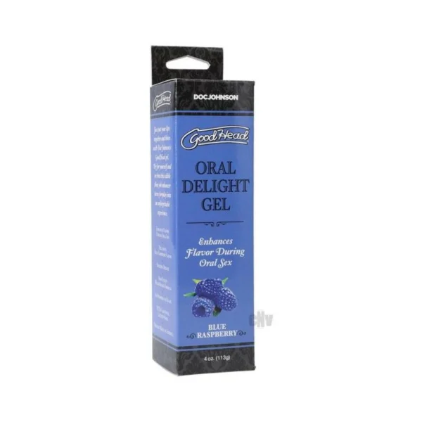 Goodhead Oral Delight Gel Blue Raspberry 4 Oz.