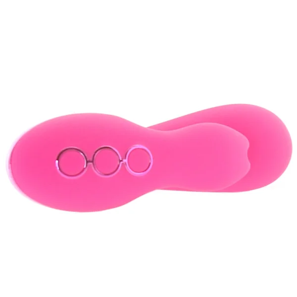California Dreaming So. Cal Sunshine Rabbit Style Silicone Rechargeable Vibrator by CalExotics
