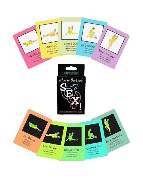 Glow-in-the-Dark Sex Cards