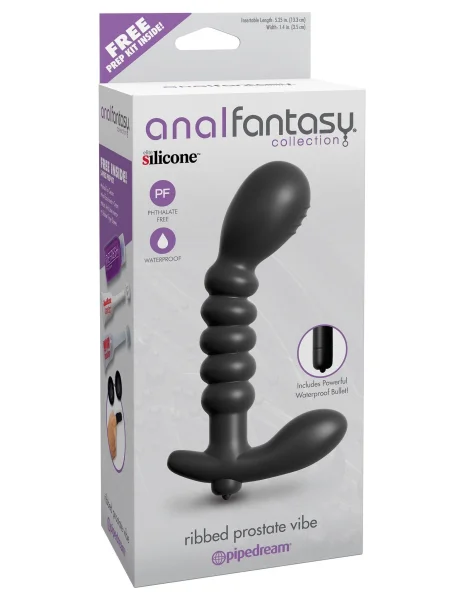 Anal Fantasy Collection Ribbed Prostate Vibe