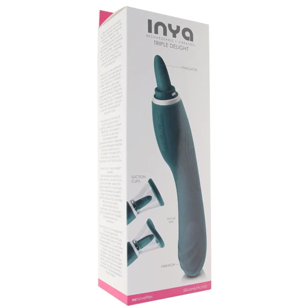 Inya Triple Delight Sucking Tongue Vibrator
