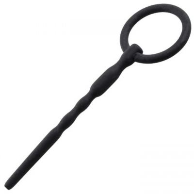 Bondara Silicone Central Ripple Through Hole Penis Plug 11cm