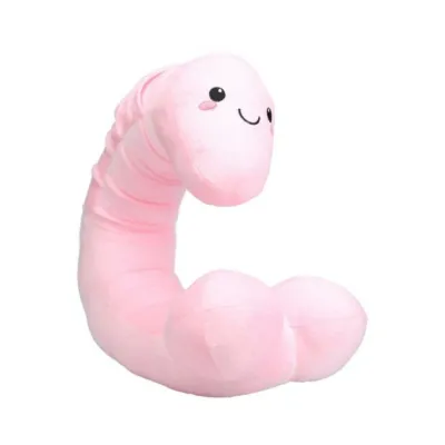 Games Novelty Sli Penis Neck Pillow Plushie Pink
