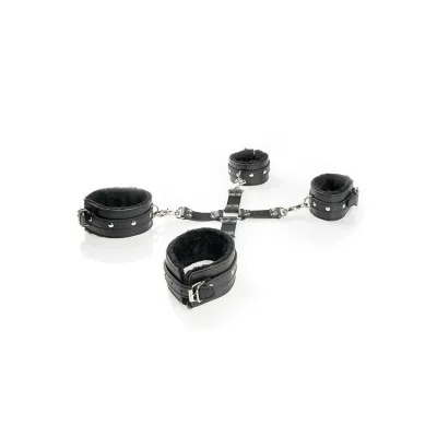 Pipedream Cumfy Hogtie With Faux Fur Lined Cuffs