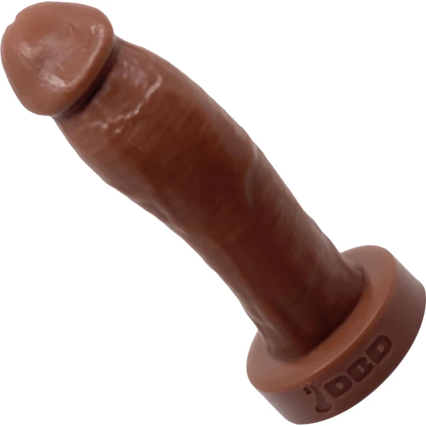 BIG Daddy Duncan XXL 10" Platinum Silicone Realistic Dildo By Dee's Big Daddies - Chocolate