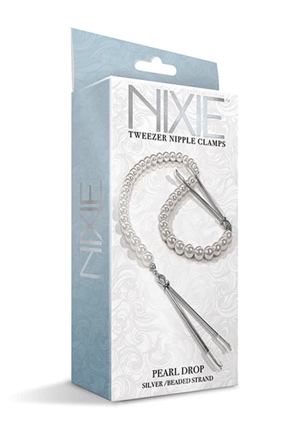 Nixie Pearl Drop Tweezer Nipple Clamps