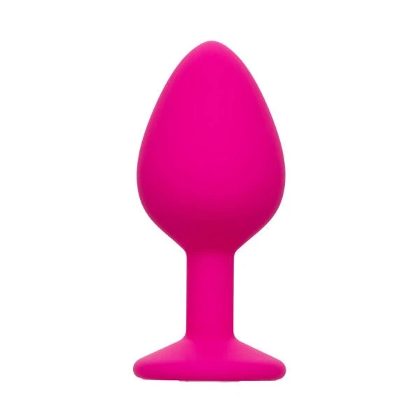 Cheeky Rechargeable Vibrating Gem Detailed Butt Plug Set