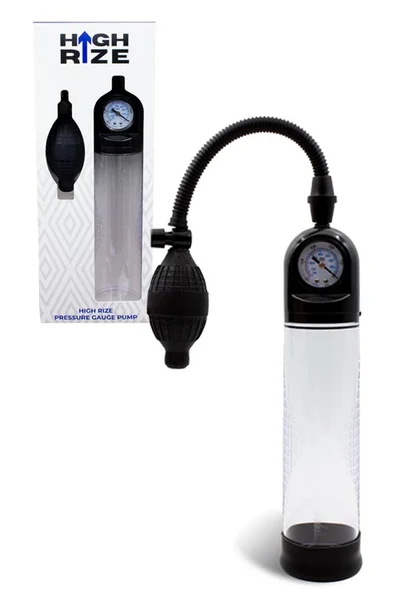 High Rize 8.6" Pressure Gauge Penis Pump — image 6 of 10