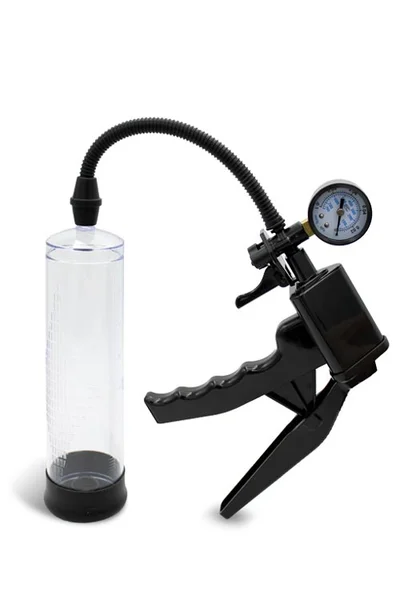 High Rize 8.6" Penis Pump With Pistol Grip & Pressure Gauge — image 7 of 10