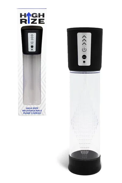 High Rize 8.6" Automatic 3-Speed Penis Pump — image 6 of 10