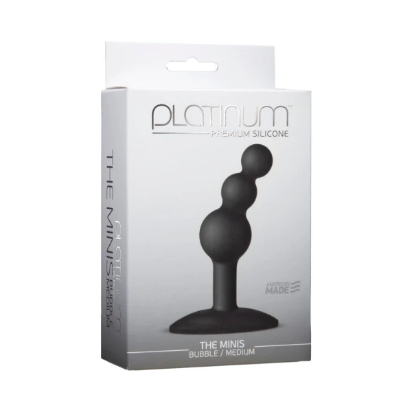Platinum The Minis Bubble Anal Plug Medium — image 11 of 14