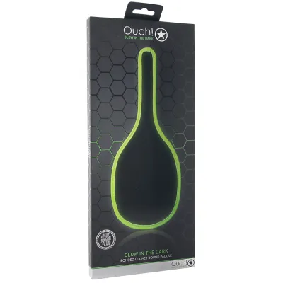 Ouch Glow In The Dark Round Paddle