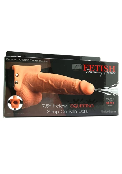 Fetish Fantasy 9 Inch Hollow Squirting Strapon