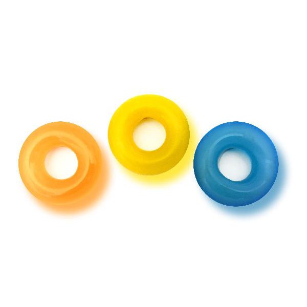The D-Ring Glow X3 Donut Cock Ring Set