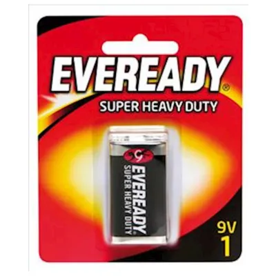 Eveready Super Heavy Duty 9v 1 Pack