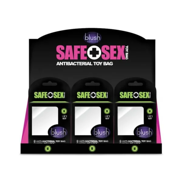Safe Sex Toy Bag Medium 24 Piece Display