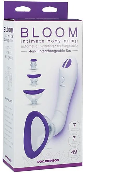 BLOOM Automatic Vibrating Pump Rechargeable by Doc Johnson