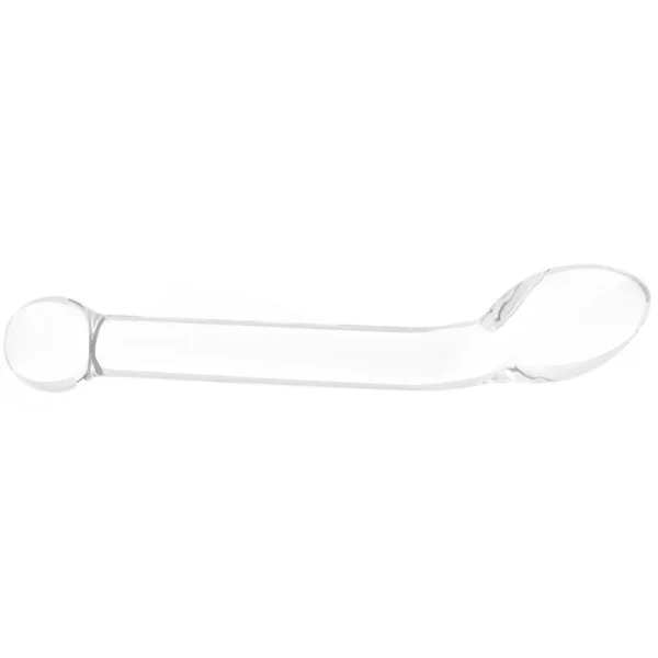 Gläs Slimline G-Spot Glass Dildo  - Clear