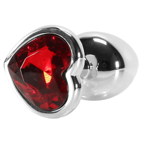 Booty Sparks Red Heart Gem Anal Plug — image 13 of 25