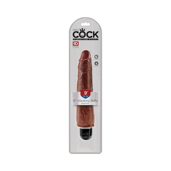 King Cock 9 inches Vibrating Stiffy — image 10 of 12