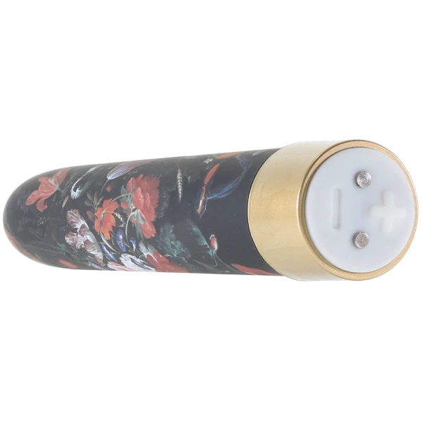The Collection Bountiful Limited Edition Rechargeable Waterproof Slimline Vibrator By Blush - Flora