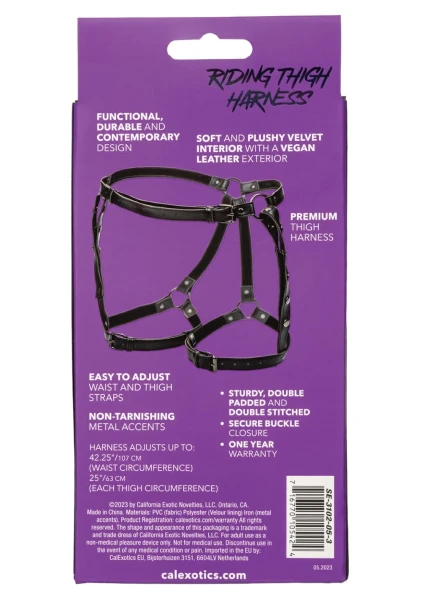 Euphoria Collection Riding Thigh Harness
