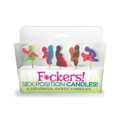 Fuckers Sex Position Candles Set of 5