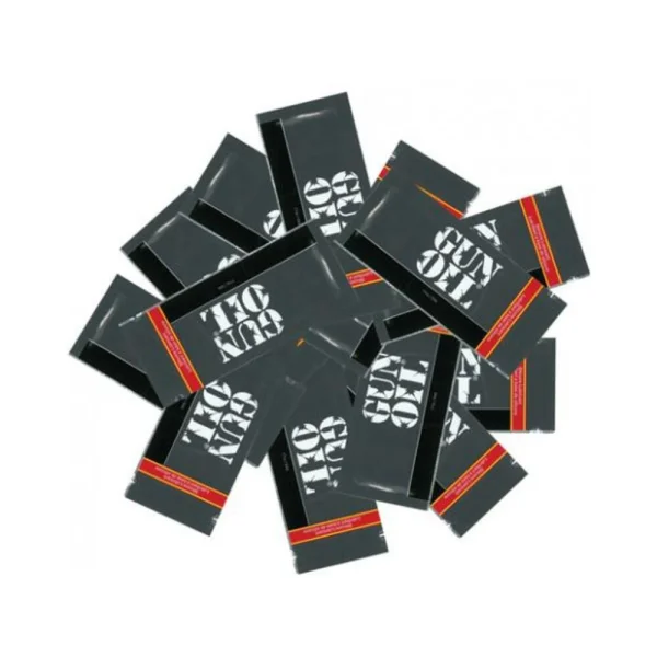 Gun Oil Silicone Lubricant Foil Pack .17oz Bag Of 50