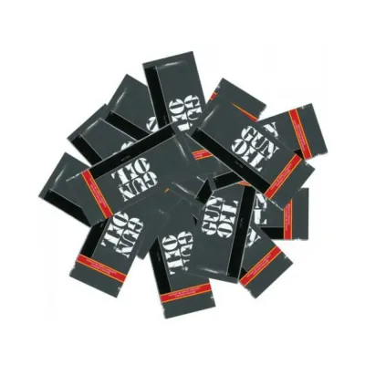 Gun Oil Silicone Lubricant Foil Pack 17oz Bag Of 50